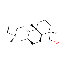 C=C[C@@]1(C)CC=C2[C@@H](CC[C@@H]3[C@](C)(CO)CCC[C@@]23C)C1 ZINC000027099805
