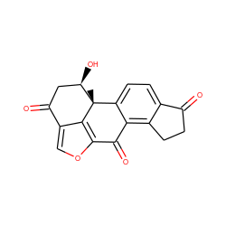 C[C@@]12c3ccc4c(c3C(=O)c3occ(c31)C(=O)C[C@H]2O)CCC4=O ZINC000006032375