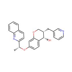 C[C@@H](Oc1ccc2c(c1)OC[C@H](Cc1cccnc1)[C@@H]2O)c1ccc2ccccc2n1 ZINC000003786477