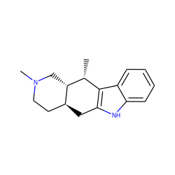 C[C@@H]1c2c([nH]c3ccccc23)C[C@H]2CCN(C)C[C@H]12 ZINC000073158121