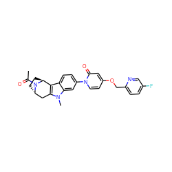 CC(=O)N1[C@H]2CC[C@H]1c1c(n(C)c3cc(-n4ccc(OCc5ccc(F)cn5)cc4=O)ccc13)C2 ZINC000113222884
