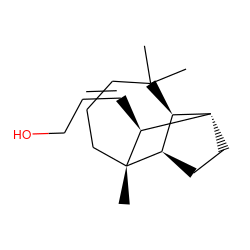 CC1(C)CCC[C@]2(C)[C@@H](/C=C\CO)[C@H]3CC[C@@H]2[C@H]31 ZINC000028645589