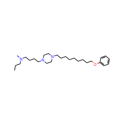 CCCN(C)CCCCN1CCN(CCCCCCCCCOc2ccccc2)CC1 ZINC000103184501