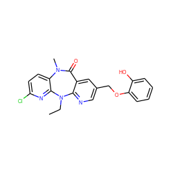 CCN1c2ncc(COc3ccccc3O)cc2C(=O)N(C)c2ccc(Cl)nc21 ZINC000006385146
