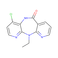 CCN1c2ncccc2C(=O)Nc2c(Cl)ccnc21 ZINC000006385196