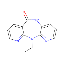 CCN1c2ncccc2NC(=O)c2cccnc21 ZINC000005842172