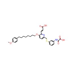 COc1ccc(CCCCCCCCOc2ccc(CSc3cccc(NC(=O)C(=O)O)c3)nc2/C=C/C(=O)O)cc1 ZINC000026987432