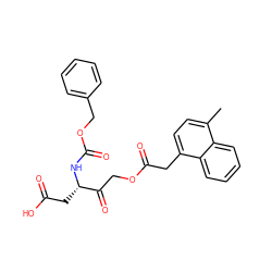 Cc1ccc(CC(=O)OCC(=O)[C@H](CC(=O)O)NC(=O)OCc2ccccc2)c2ccccc12 ZINC000058590867