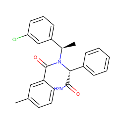 Cc1cccc(C(=O)N([C@H](C)c2cccc(Cl)c2)[C@@H](C(N)=O)c2ccccc2)c1 ZINC001772584188