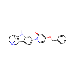 Cn1c2c(c3ccc(-n4ccc(OCc5ccccc5)cc4=O)cc31)CN1CCC2CC1 ZINC000114086196