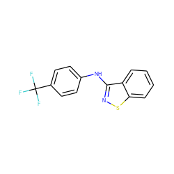 FC(F)(F)c1ccc(Nc2nsc3ccccc23)cc1 ZINC000045255326