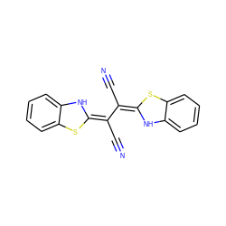 N#CC(=C1/Nc2ccccc2S1)/C(C#N)=C1\Nc2ccccc2S1 ZINC000034802612