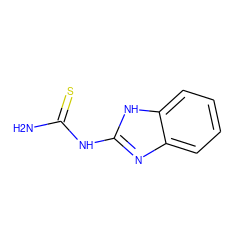 NC(=S)Nc1nc2ccccc2[nH]1 ZINC000013233998