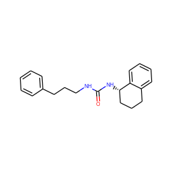 O=C(NCCCc1ccccc1)N[C@H]1CCCc2ccccc21 ZINC000058489839