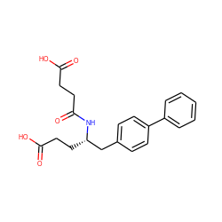 O=C(O)CCC(=O)N[C@@H](CCC(=O)O)Cc1ccc(-c2ccccc2)cc1 ZINC000013741348