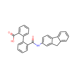 O=C(O)c1ccccc1-c1ccccc1C(=O)Nc1ccc2c(c1)Cc1ccccc1-2 ZINC000001694590